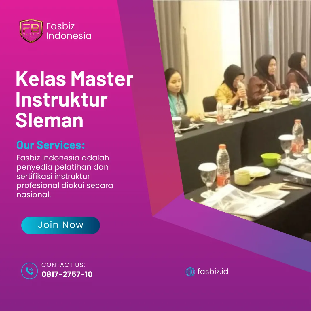 Kelas Master Instruktur Sleman