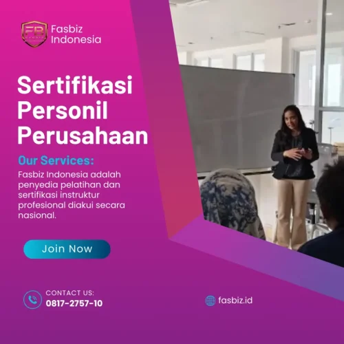 Sertifikasi Personil Perusahaan
