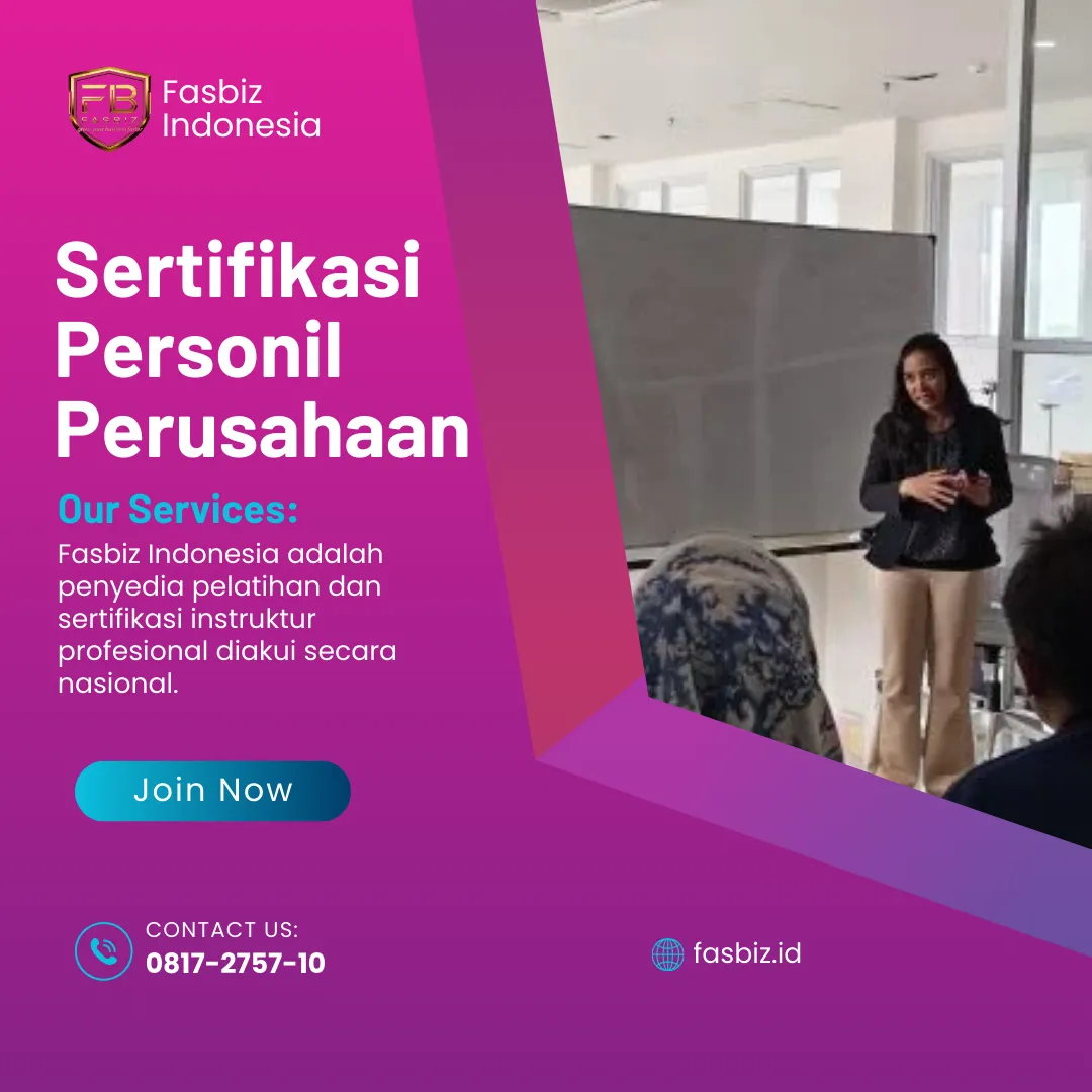 Sertifikasi Personil Perusahaan